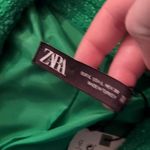 ZARA  Green Blazer Size Large Photo 4
