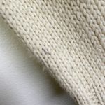 Ralph Lauren Vtg  Alpaca Wool Cardigan Sweater Womens Medium Cream Leather Buckle Photo 6