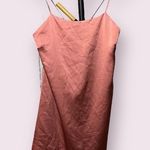 Cotton Candy LA Pink Satin Slip Mini Dress Medium Photo 0
