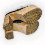 Current Mood  Steady Creepin Wooden Faux‎ Leather Platform Heels Shoes Size 8 Photo 7