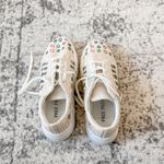 Free People Catch Me If You White Mirror Combo Crochet Sneakers Photo 4