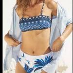 Farm Rio Dream Sky High Waisted Bikini Bottom, Size large , $95 Photo 1