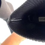 Steve Madden Richter Black Suede Sock Ankle Boots Block Heel Pointed Women Sz 8 Photo 5