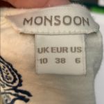 Monsoon  paisley three-quarter sleeve top Photo 5