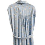 Billabong  Lovely Ways Maxi Dress Belted Floral Beach Casual Size Large Photo 9