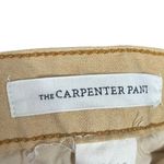 The Great . The Carpenter Pants In Camel High Rise Straight Leg Womens Size 27 Photo 9