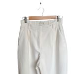 Abercrombie & Fitch Abercrombie - Sloan Tailored High Rise Wide Leg Trouser Sz 6 Long Photo 4