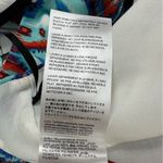 Bebe Paisley Blue Multicolor Summer Racerback Crop Top Size Large Photo 5