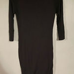Soprano  Black 3/4th Sleeve Dress Size Small Photo 0