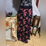 No Boundaries  Black Floral Skort Photo 8