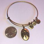 ALEX AND ANI 2016 Seven Swords Boho Brass Tone Aged Gold Tone Bangle Bracelet Photo 2