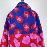 Farm Rio NWOT  Wool Blend Wild Fleece Flowers Coat Size M Multicolor Photo 7