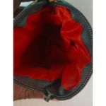 Orange Embroidered Floral Zip Up Coin Purse Accesory Dopamine Retro Grandmacore Photo 4