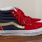 Vans Sk8-Hi Marvel Captain Marvel/ Wonder Woman Sneakers Men’s 6.5 Women’s 8 Photo 5