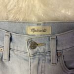 Madewell  The Momjean Harman Wash Raw-Hem Edition Jeans Size 25 Style MC583 Photo 6