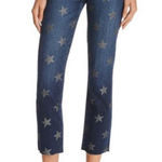 Current/Elliott Current Elliott In The Rollin Slim Crop Straight Star Cut Hem Cropped Size 26 Photo 0