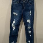 Buckle Cello Distressed Blue Jeans Photo 0