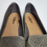 Seychelles  SAGE GREEN GRAY PERFORATED POINTY TOE FLATS 8 Photo 3