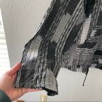 Lightweight Hoodie Popover Top Black Grey Size XL Photo 3