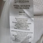 Tommy Hilfiger Windbreaker Jacket Womens Large Long White Spellout Photo 5