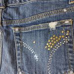 Celebrity Pink Distressed Denim Mini Skirt 3 Flaws Crafting/Upcycling Distressed Photo 2