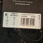 MiracleSuit NWT‎  Womens Black Multi Mirage Tankini Swim Top 14 Photo 4