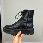 ASOS Black combat lace up boots Photo 1