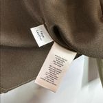 Catherine Malandrino  olive green faux leather moto jacket size small NEW Photo 2