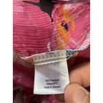 st. john's bay  Floral Crew Neck Short Sleeve Blouse Shirt Size 1X Lightweight City Photo 5