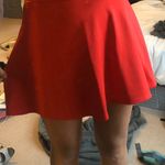 Charlotte Russe Red Skater Skirt Photo 0