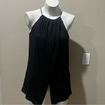 White House | Black Market  blabk spaghetti strap blouse Photo 2