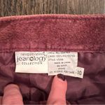 Newport News VTG Pink Suede Leather Jeanology Maxi Skirt Boho Western Size 10 Photo 1