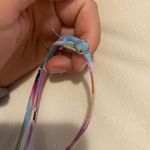 ZARA Blue Floral Sinched Dress Photo 8