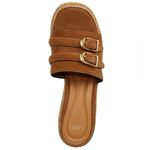 Franco Sarto Brown Wedge Sandals Photo 2