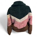BDG Dark Green Sherpa Jacket Photo 2