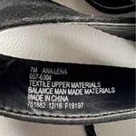 a.n.a  Lena Women's Black Strappy Low Heel Sandals Sz 7 Photo 6