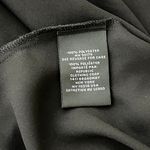 Joan Vass  Black Sheer V Neck Top Photo 6