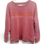XIRENA James Sweatshirt in Desert Rose size Large Pullover Side Pockets Pink Photo 0