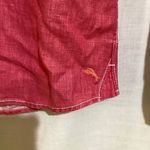 Tommy Bahama 100% Linen Button Down Shirt Pink XS Photo 5