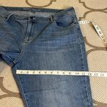 Old Navy  curvy Profile sweetheart Straight Leg Mid Rise blue jeans Photo 6