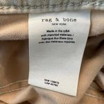 Rag and Bone White Rosa Mid Rise Boyfriend Fit Jeans Destroyed Knees size 26 waist Photo 13