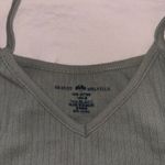 Brandy Melville  Tank Top Sage Green Photo 2