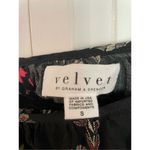 Velvet graham spencer black floral cold shoulder blouse small Black Photo 2