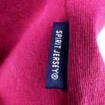 Disney  Spirit Jersey Sweatshirt Graphic Puff Paint Print 100% Cotton Pink Small Photo 2