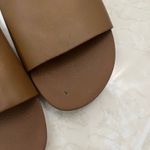 Vans  Women's Brown Leather Decon Slide Sandals Photo 3