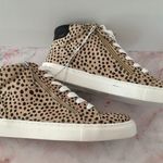 Cheetah High Top Sneakers, Size 10 Multi Photo 0