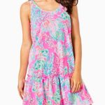 Lilly Pulitzer  Skyelar Tank Dress Prosecco Pink Seaing Things Photo 0