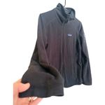 Patagonia Black Fleece Full Zip Up Front Pockets Lightweight Elijah Craig Jacket Photo 9