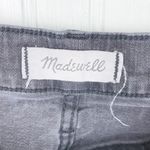 Madewell 9" High Riser Skinny Skinny Black Denim Ripped Knee Jeans Size 26 Photo 7