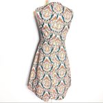 Carven sleeveless printed poplin dress Size 4 Photo 2